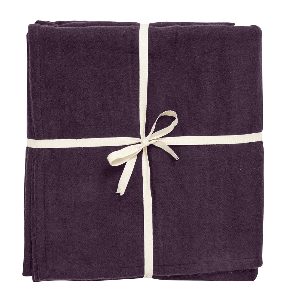 Nordal Couverture de yoga - bordeaux