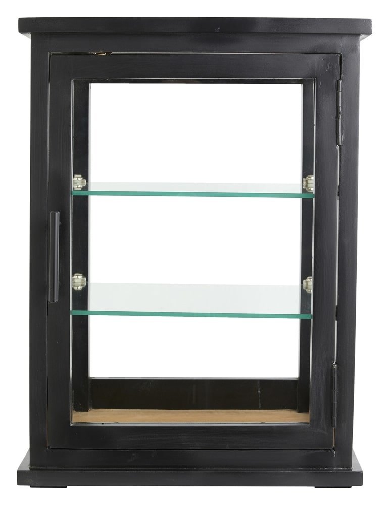 Nordal Arno display cabinet - black