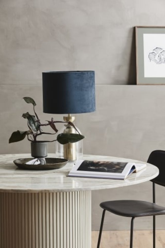 Nordal Danna tray round - antique brass