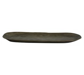 Nordal Danna tray square - antique brass Nordal Danna tray square - antique brass