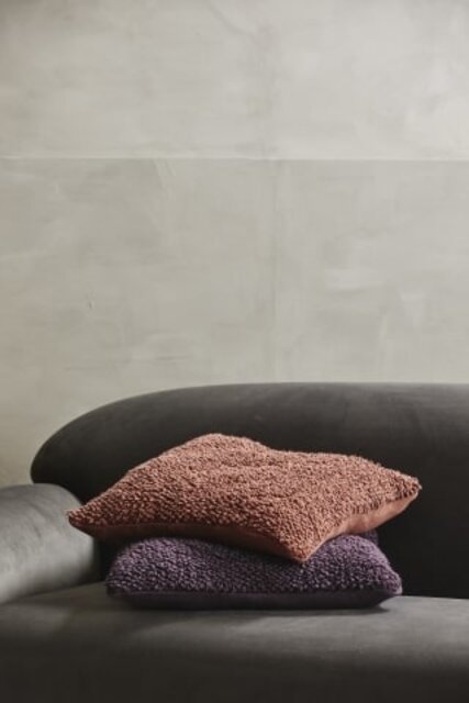 Nordal Lyra cushion incl filling small - terracotta