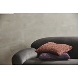 Nordal Coussin Lyra avec rembourrage grand - bordeaux