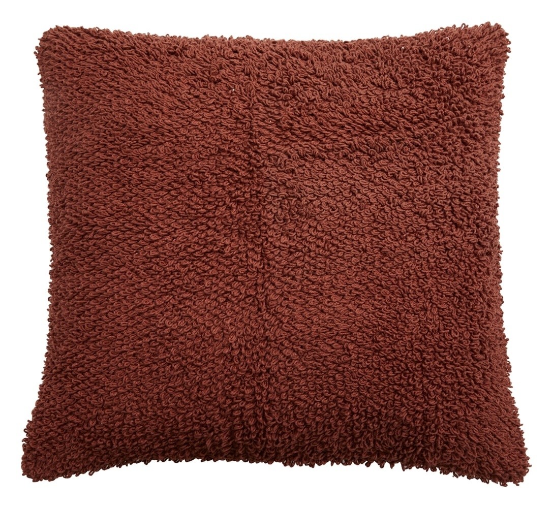 Nordal Lyra cushion incl filling large - terracotta Nordal Lyra cushion incl filling large - terracotta