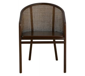 Nordal Mosso chair - dark brown