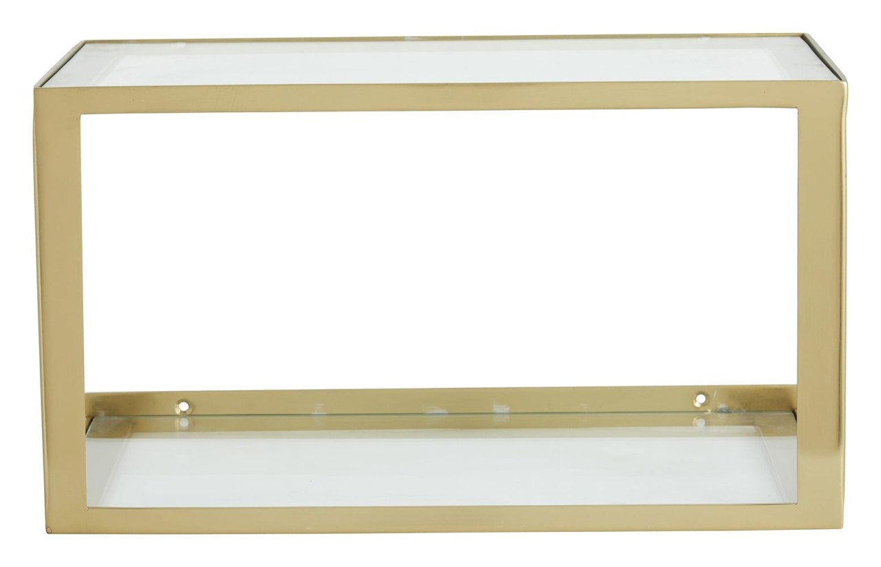 Nordal Nera wall rack - gold