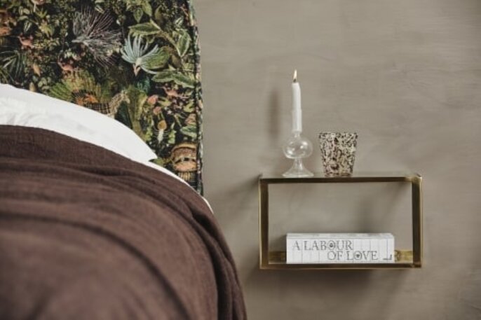 Nordal Nera wall rack - gold