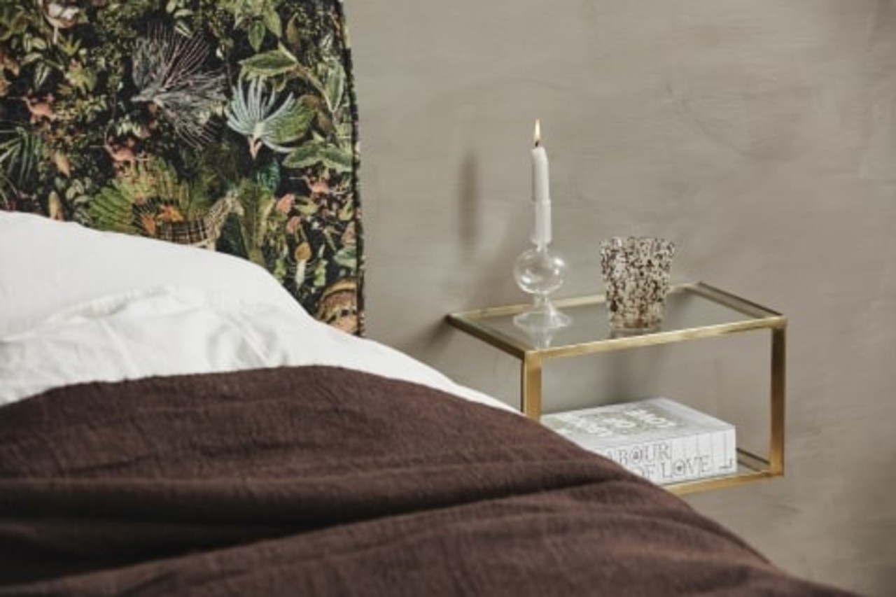 Nordal Nera wall rack - gold