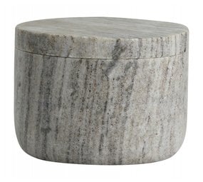 Nordal Vinga tray small - brown marble - LIVING AND CO.