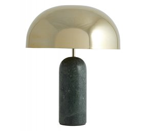 Nordal Atlas bordslampa - grön marmor Nordal Atlas bordslampa - grön marmor