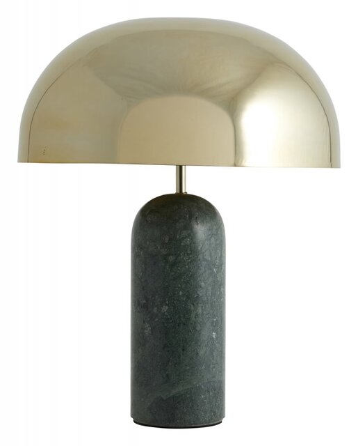 Nordal Lampe de table Atlas - marbre vert