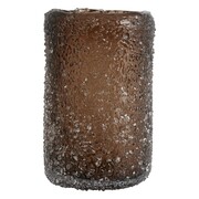 Nordal Clyde vase Large - brown