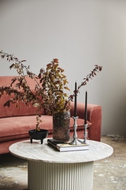 Nordal Clyde vase Large - brown