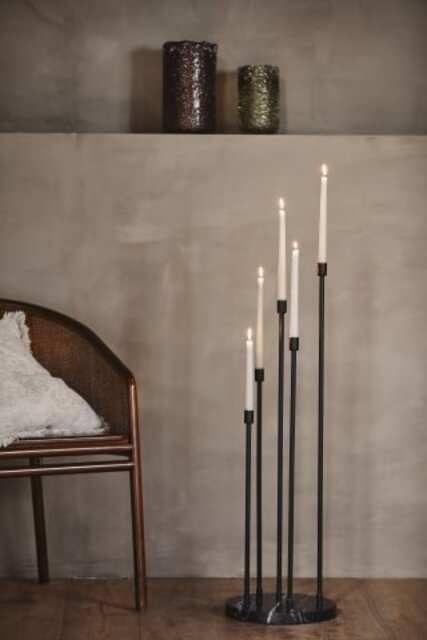 Nordal Clyde vase Large - brown