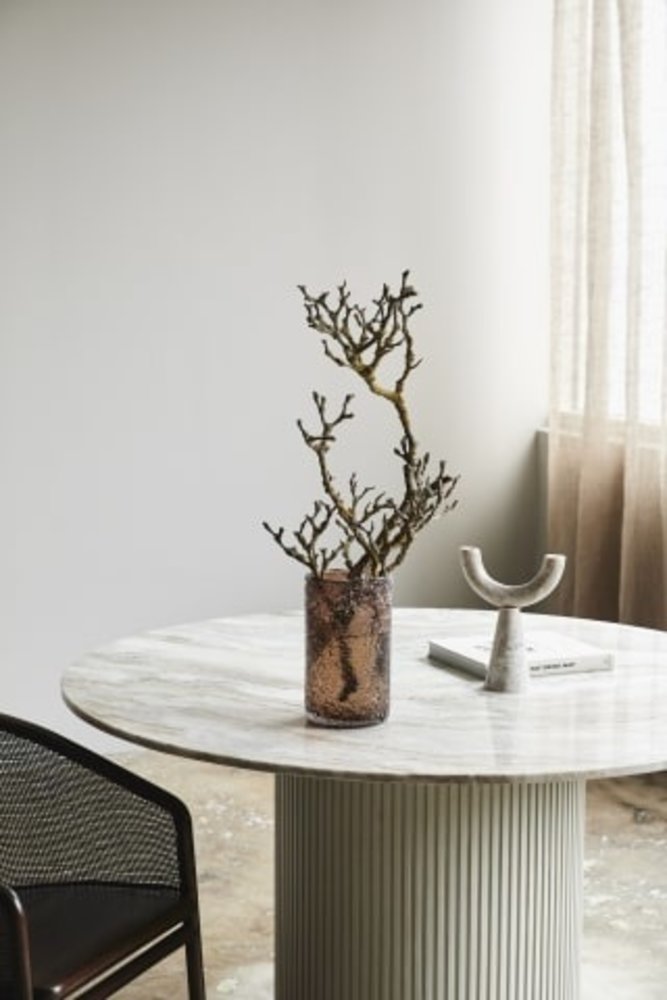 Nordal Clyde vase Large - brown