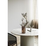 Nordal Clyde vase Large - brown