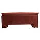 Nordal Geo sofa - rust red Nordal Geo sofa - rust red