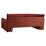 Nordal Geo sofa - rust red Nordal Geo sofa - rust red