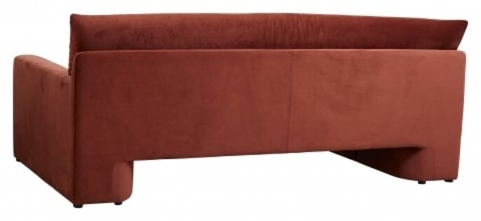 Nordal Geo Sofa - rostrot