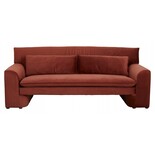 Nordal Geo sofa - rust red Nordal Geo sofa - rust red