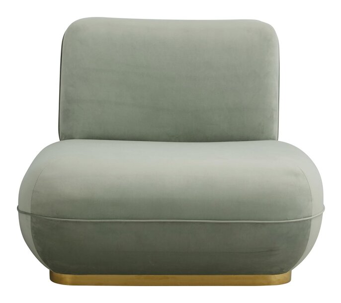 Nordal Chaise longue Iseo - vert menthe