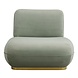 Nordal Iseo lounge stoel - mintgroen Nordal Iseo lounge stoel - mintgroen
