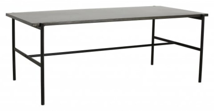 Nordal Sesdia matbord - blank svart