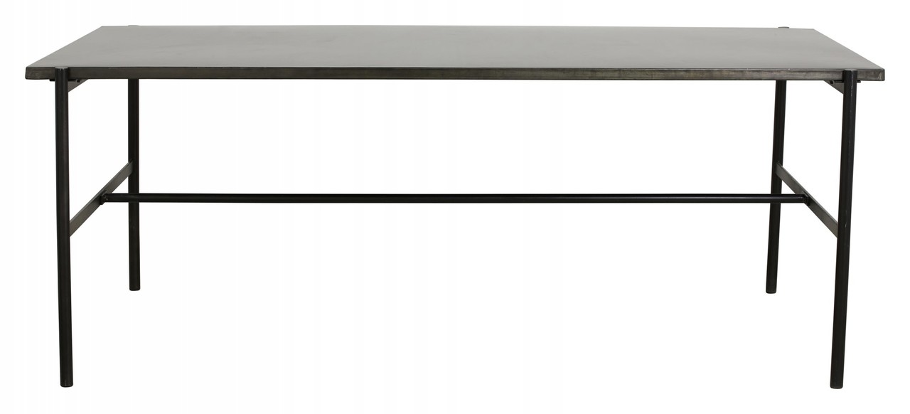 Nordal Sesdia dining table - shiny black Nordal Sesdia dining table - shiny black