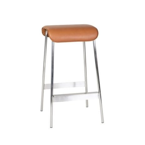 Hübsch Barstool Brown Living And Co, Can You Spray Paint Metal Bar Stools