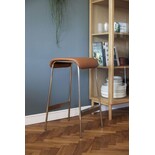 Hubsch Bar stool - brown
