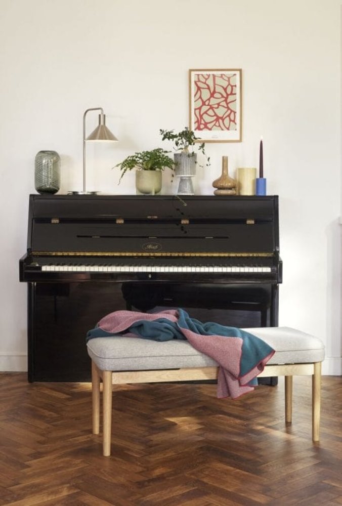 Hubsch Sofa med pute - natur/grå Hubsch Sofa med pute - natur/grå