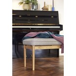 Hubsch Sofa with cushion - natural/grey Hubsch Sofa with cushion - natural/grey