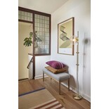 Hubsch Soffa med kudde - naturlig/grå Hubsch Soffa med kudde - naturlig/grå