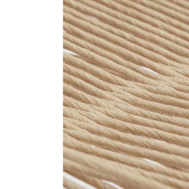 Hubsch Bank eikenhout - naturel/off white