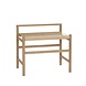 Hubsch Bench oak - natural/off white Hubsch Bench oak - natural/off white