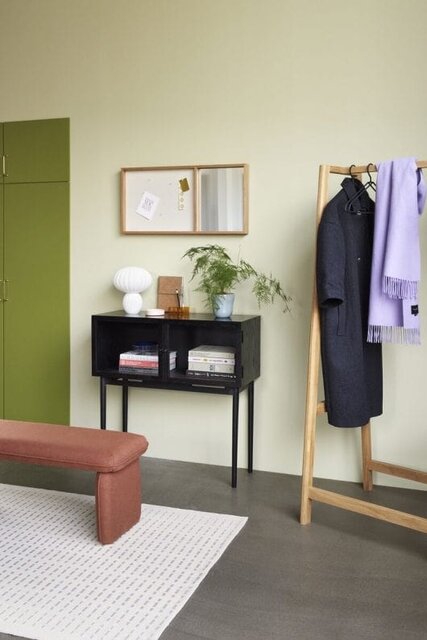 Hubsch Bank polyester - rood