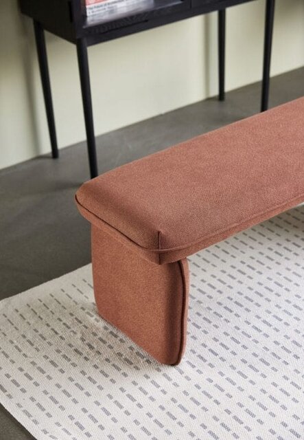 Hubsch Bank polyester - rood
