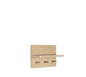 Hubsch Appendiabiti impiallacciato rovere - 3 ganci Hubsch Appendiabiti impiallacciato rovere - 3 ganci