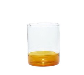 Hubsch Drinking glasses amber - set of 6 pieces Hubsch Drinking glasses amber - set of 6 pieces