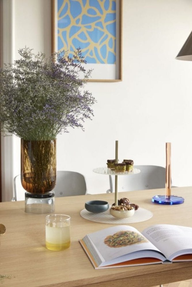 Hubsch Dricksglas röd - uppsättning med 6 stycken Hubsch Dricksglas röd - uppsättning med 6 stycken