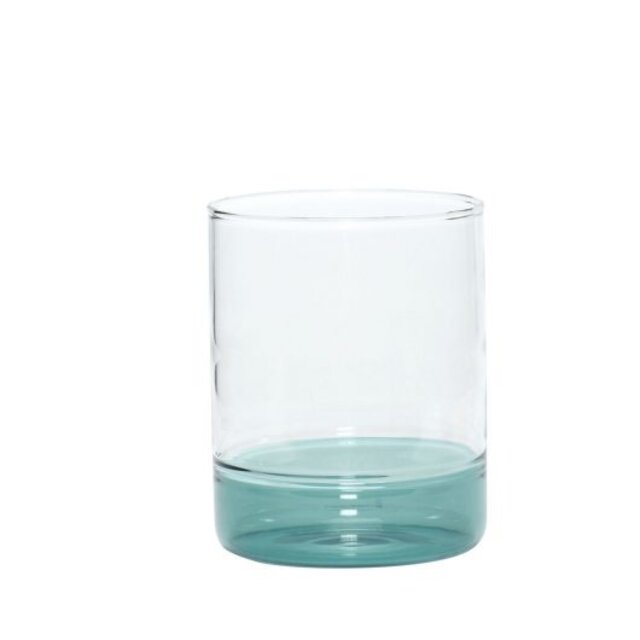 Hubsch Verres à boire verts - set de 6 pièces