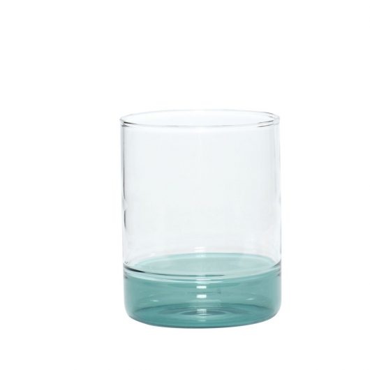 Hubsch Verres à boire verts - set de 6 pièces