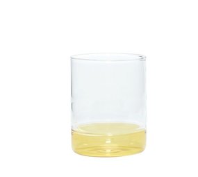 Hubsch Drinking glasses yellow - set of 6 pieces Hubsch Drinking glasses yellow - set of 6 pieces