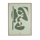 Hubsch Eikenhouten frame naturel met foto- large