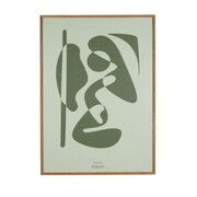 Hubsch Eikenhouten frame naturel met foto- large