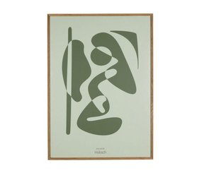 Hubsch Eikenhouten frame naturel met foto- large Hubsch Eikenhouten frame naturel met foto- large