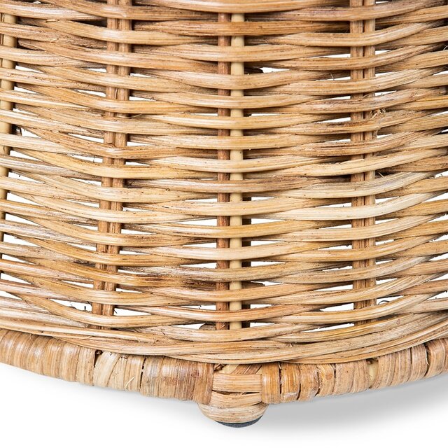 HKliving Rotan bijzettafel hoog