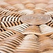 HKliving Rotan bijzettafel hoog HKliving Rotan bijzettafel hoog