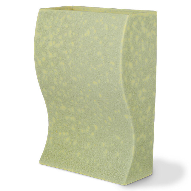 HKliving Objets HK : vase bloc céramique - pistache mat