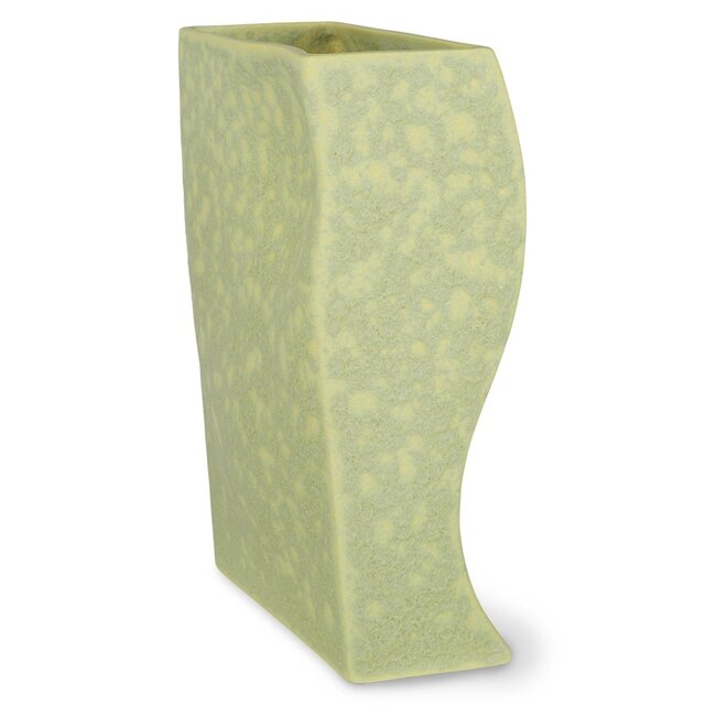 HKliving Oggetti HK: vaso a blocchi di ceramica - pistacchio opaco