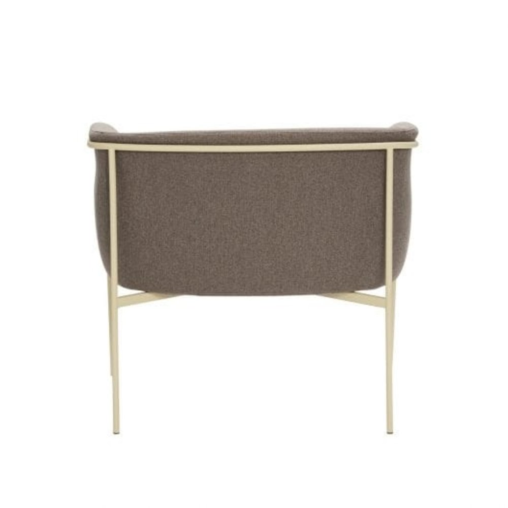 Hubsch Chaise longue - marron clair/jaune Hubsch Chaise longue - marron clair/jaune